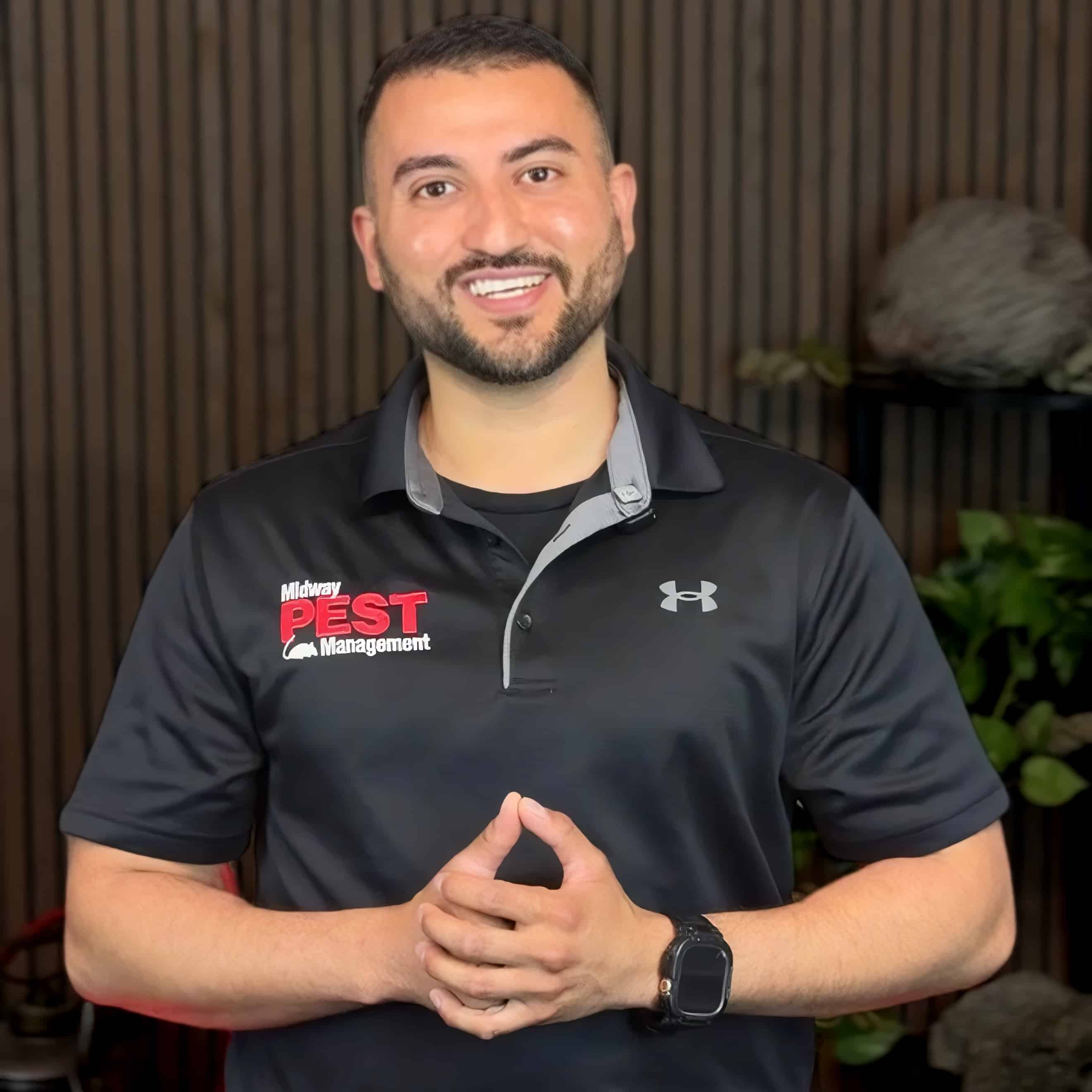 Luis Gonzalez, owner of Midway Pest Management in Olathe Kansas